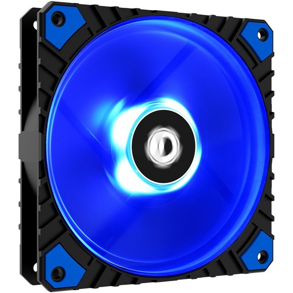 Вентилятор ID-COOLING WF-12025-XT-BLUE для корпуса черный/синий